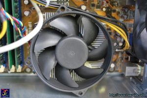 Ventilateur processeur après nettoyage