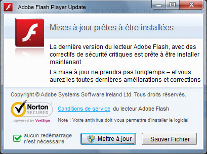 Telecharger adobe flash player mise a jour